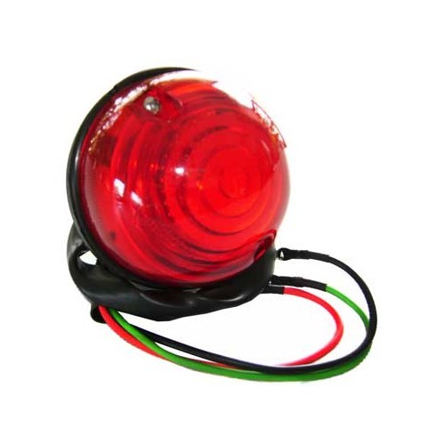  1 WIPAC red rear and brake light with black surround - UA17400 