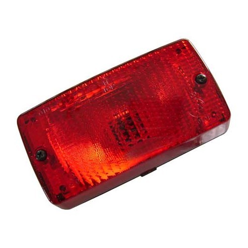  1 luz antiniebla WIPAC rectangular trasera roja - UA17410 