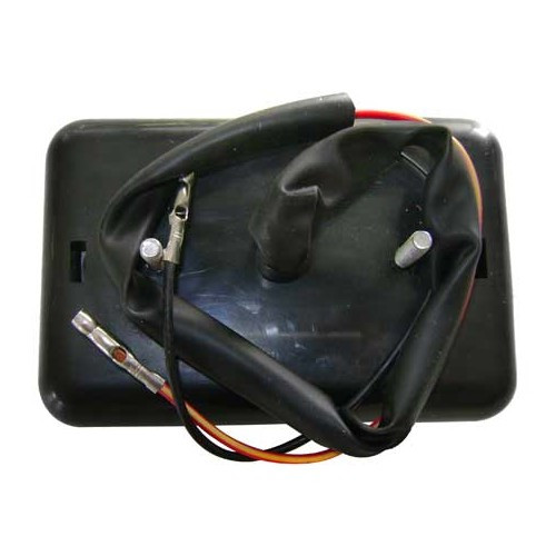 Nebelschlussleuchte WIPAC hinten rot rechteckig schwarze Umrandung - UA17430