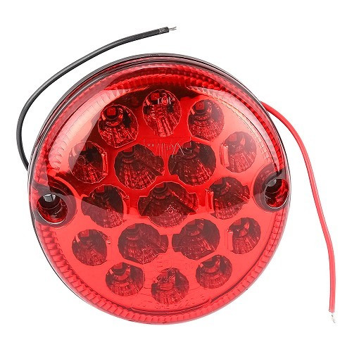  Fendinebbia rosso a LED - 95 mm - UA17482 