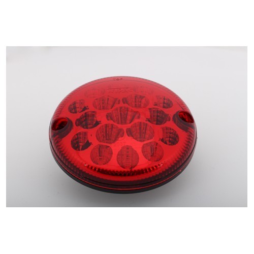 Red rear LED position/stop light - 95 mm - UA17488