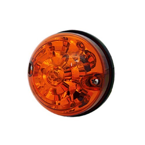  Luce LED arancione lampeggiante - 73 mm - UA17494 