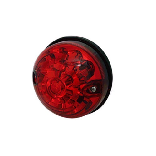  Luce di posizione e stop posteriore a LED rosso - 73 mm - UA17498 