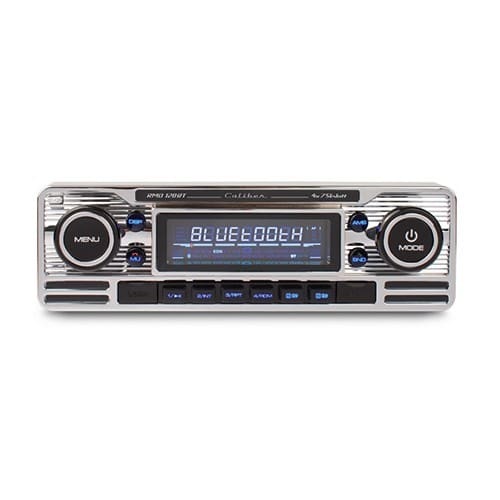  Caliber Retrolook Car Radio - RMD 120BT - USB/SD/Bluetooth DAB + - Chrome finish - UB01251-1 