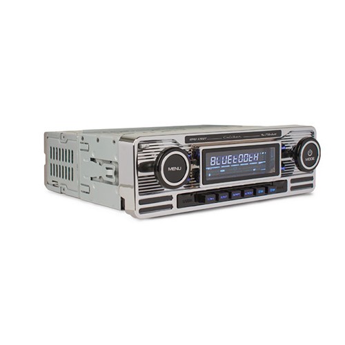  Caliber Retrolook Car Radio - RMD 120BT - USB/SD/Bluetooth DAB + - Chrome finish - UB01251-2 