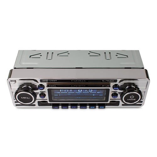  Caliber Retrolook Car Radio - RMD 120BT - USB/SD/Bluetooth DAB + - Chrome finish - UB01251-4 
