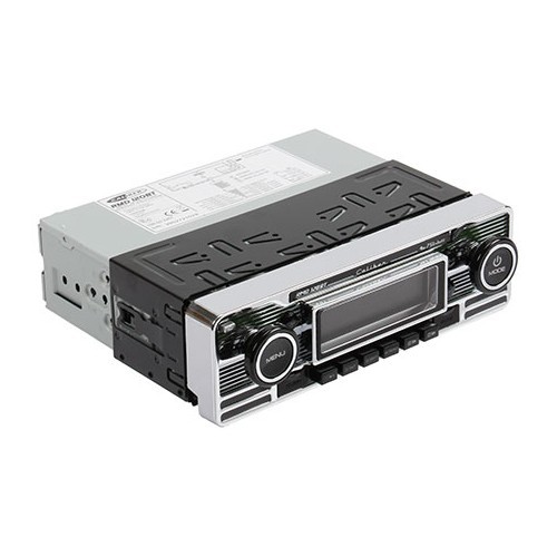  Autorradio Caliber Retrolook - RMD 120BT DAB + - USB/SD/Bluetooth - Acabado cromado - UB01251-5 