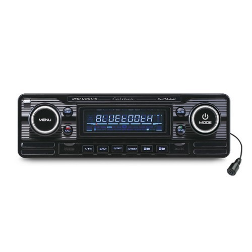 Caliber RMD 120BT/B USB-SD-Bluetooth car radio Black and Chrome - UB01255 