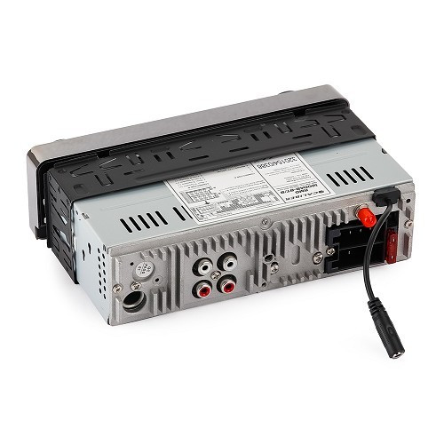  Autoradio Caliber Retrolook - RMD 120BT/B - USB/SD/Bluetooth DAB+ - Finitura nera e cromata - UB01257-2 