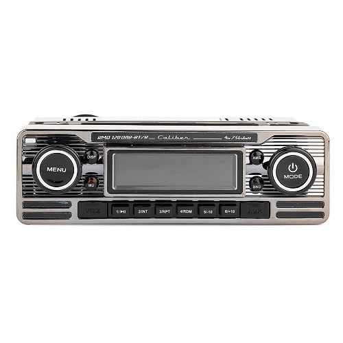 Caliber Autoradio Bluetooth - FM, CD, AUX, SD et USB - 1 DIN - Rétro - Radio  pour