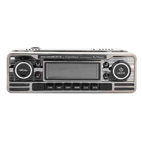     
                
                
    Autoradio USB-SD-Bluetooth Caliber RMD 120BT/B Noir et Chrome compatible DAB+ - UB01257
