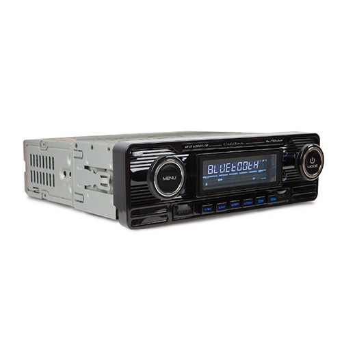  Caliber Retrolook Car Radio - 120BT/B- USB/SD/Bluetooth/CD - Black finish - UB01265-1 