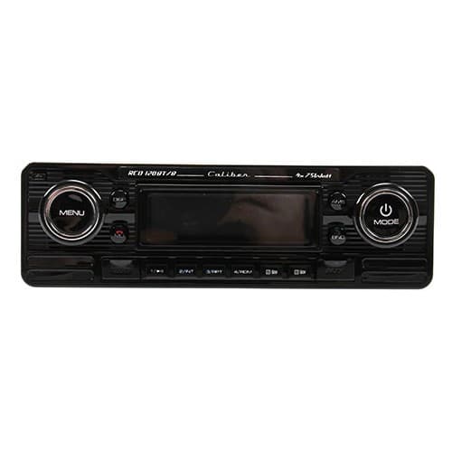  Caliber Retrolook Car Radio - 120BT/B- USB/SD/Bluetooth/CD - Black finish - UB01265-6 
