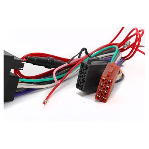 Adaptateur autoradio ISO pour Audi, Skoda et Volkswagen - UB01290