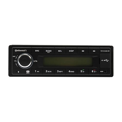  CONTINENTAL car radio with USB - Bluetooth - Hands-free kit functions - UB01306-2 