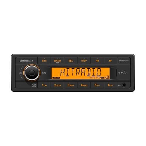 CONTINENTAL Autoradio mit USB, Bluetooth und Freisprecheinrichtung  TR7412UB-OR - UB01306 continental 