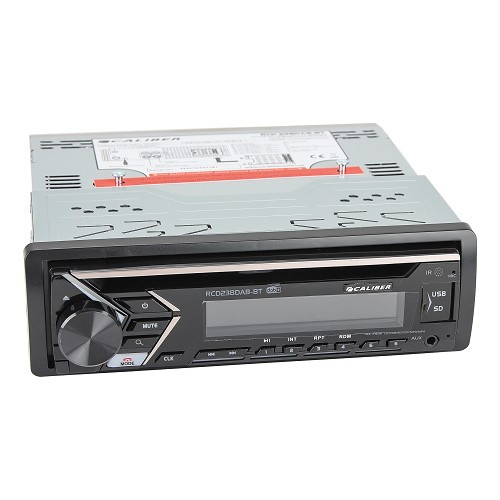 Autoradio CALIBER RCD238DAB-BT Bluetooth-USB-CD - UB01318