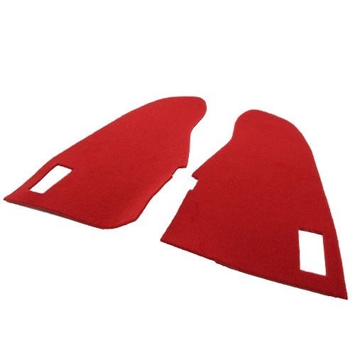 Red carpet and insulation for Peugeot 205 GTI (1984 - 1994) - UB06601-3 