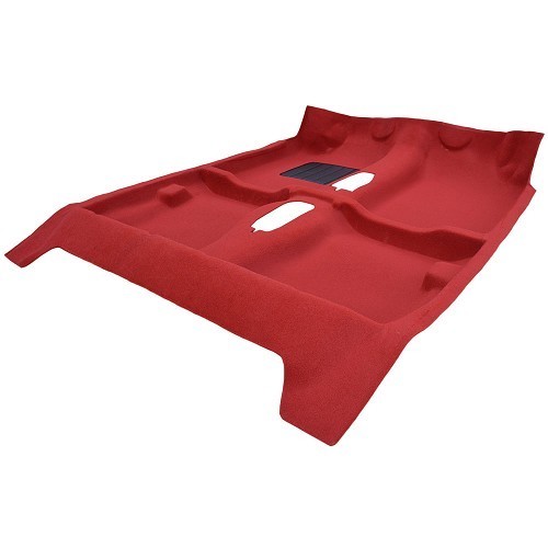  Red carpet and insulation for Peugeot 205 GTI (1984 - 1994) - UB06601 