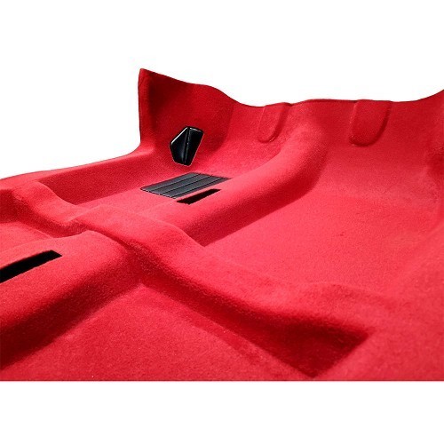  Carpet and insulation for Peugeot 205 CTI (1986 - 1994) Red - UB06625-2 