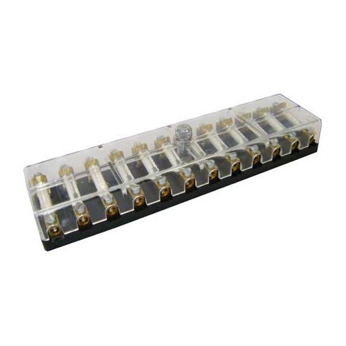  Box for 12 screw-connection porcelain fuses - UB08030 