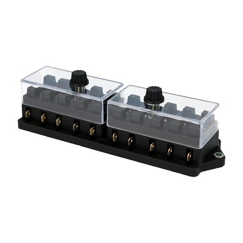  Standard 10-fuse box - Side connection - UB08117 