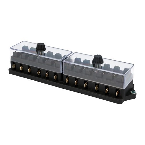  Standard 12-fuse box - Side connection - UB08118 
