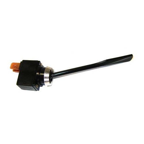  Interruptor ON-OFF negro largo de varilla con enchufe/terminal - UB08250-1 