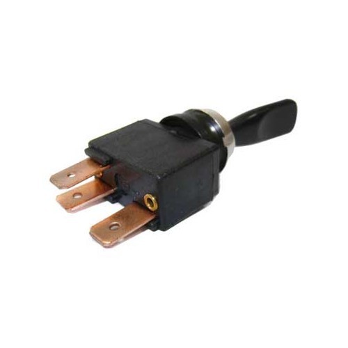  3-plug ON OFF switch black - UB08270 