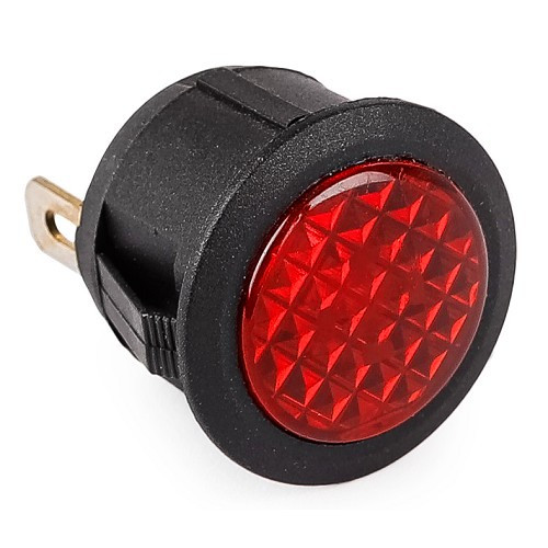  Luce del cruscotto a LED rosso, 12V diametro 20mm - UB08500 