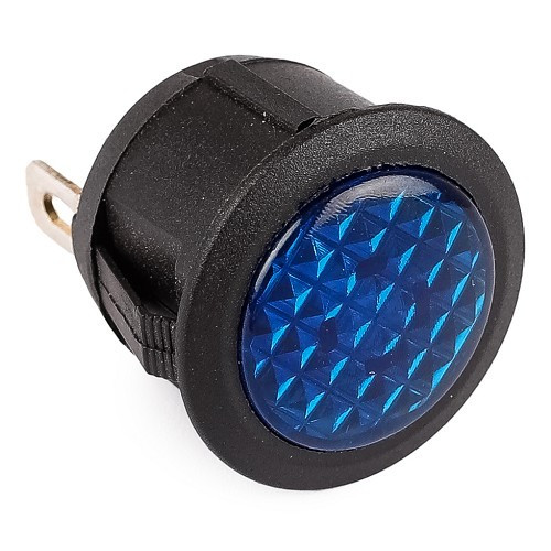  Blue LED light for dashboard, 12V diameter 20mm - UB08530 