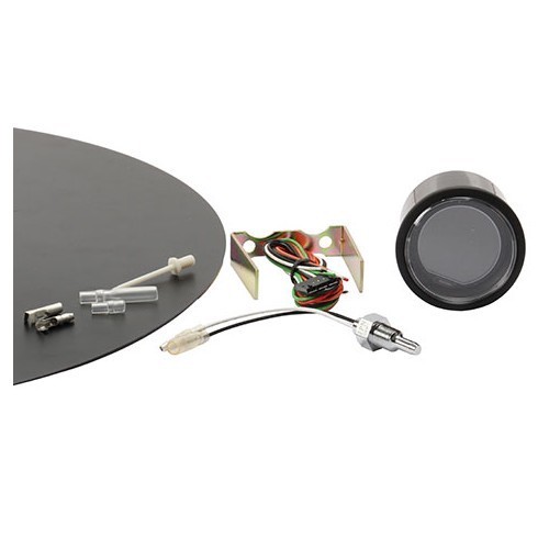 Manomètre digital de température d'huile Vert/Blanc (52 mm) - UB10228