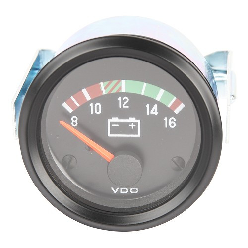  Quadrante voltmetro VDO con graduazioni da 8 a 16 volt - UB10235-1 