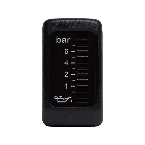  Manómetro "Golf 2 botão" para pressão de óleo 0,9 a 5 Bar - UB10243 