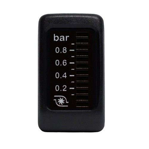  Manómetro "botón Golf 2" para presión de sobrealimentación 0-1,1 bar - UB10247 