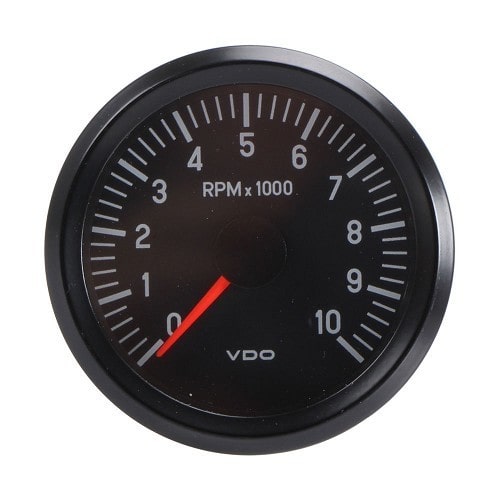  VDO black rev counter, 10,000 rpm - UB10261 