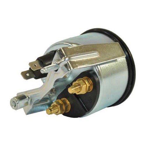  Amperímetro VDO preto 60-0-60A - 52 mm de diâmetro - UB10642-2 