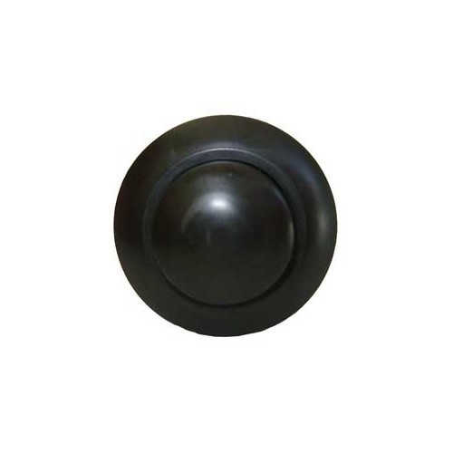  Bouton poussoir noir avec protection extérieure - UB10890-3 