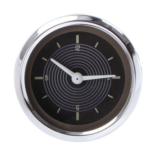  Smiths brown clock dial with chrome surround, 52mm - 12V - UB11001 