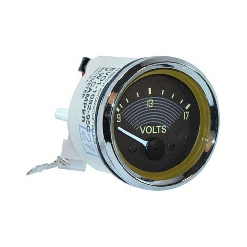  Smiths vintage voltmeter gauge - 52 mm - 12 V - UB11030 