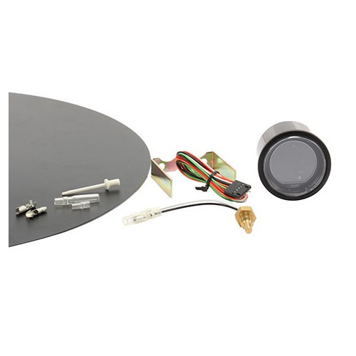 Manometro digitale di temperatura dell'acqua verde/bianco (52 mm) - UB12202