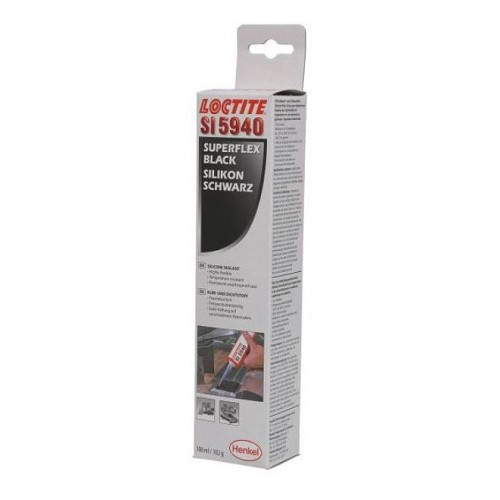 Loctite SI 5940 silicone sealant - black - tube - 100g - UB25008