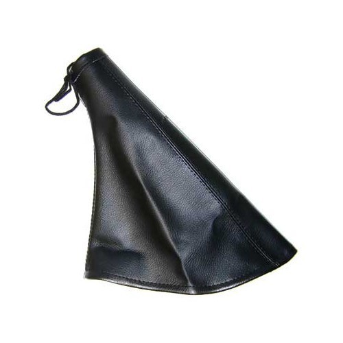  Black leather handbrake gaiter - UB31300N 