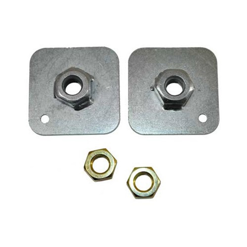     
                
                
    Plaques de création de points d'ancrage pour ceintures de sécurité, la paire - UB38210
