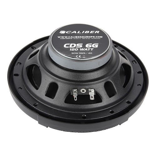  CALIBER 120 Watt-Lautsprecher mit Grills Durchm. 16,5cm - UB60004-2 