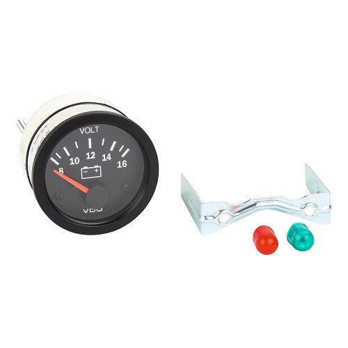  Voltmeter VDO with graduations from 8 to 16 volts - UB60006 