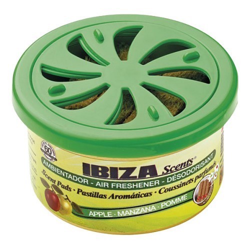  Boîte désodorisante IBIZA SCENTS - parfum pomme - 40g - UC01028 