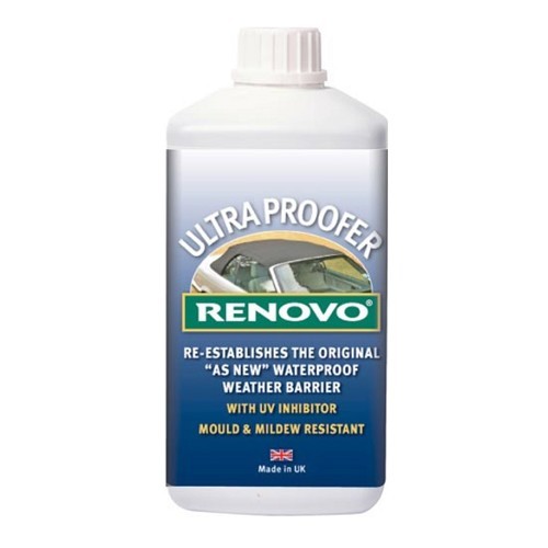  RENOVO waterafstotend middel voor canvas bovenkanten - fles - 500ml - UC01220 