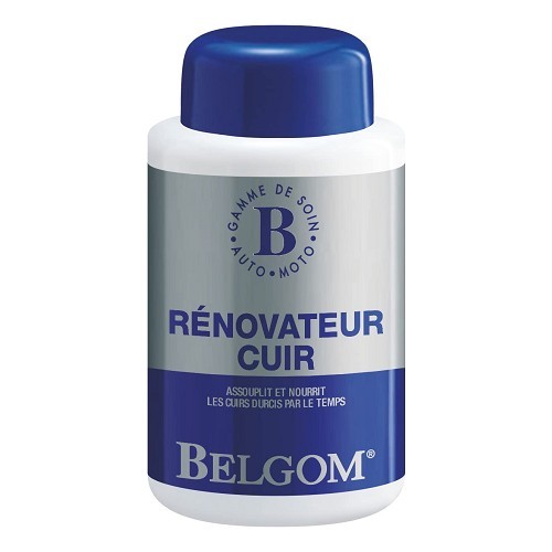  Rénovateur BELGOM pour cuir - flacon - 250ml - UC01800 