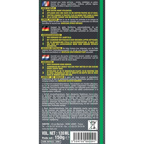 NEOCLEAN Scratch Remover - tube - 150g - UC03121